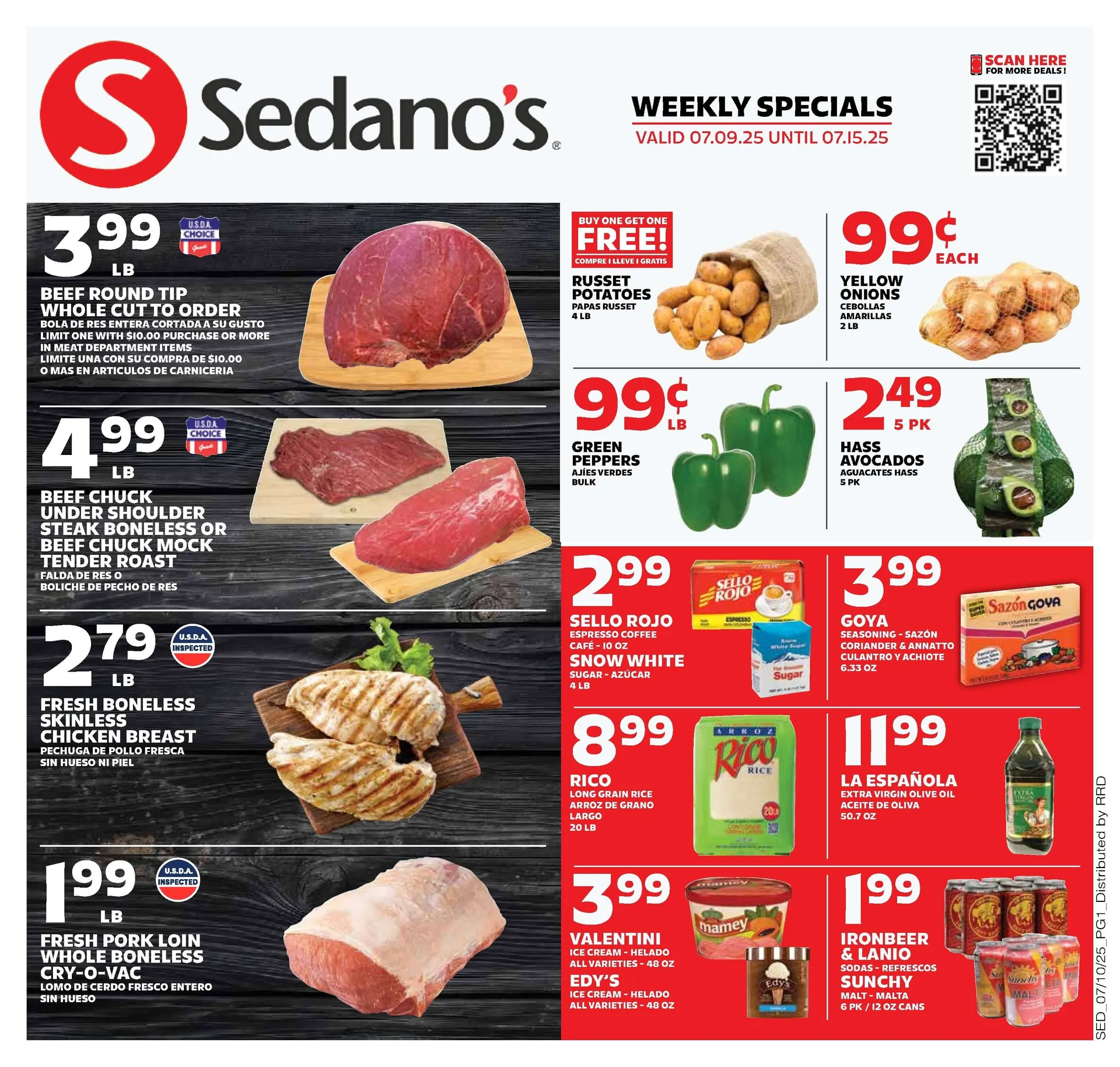 Weekly ad Sedano's weekly ads from July 9 to July 16 2025 - Page