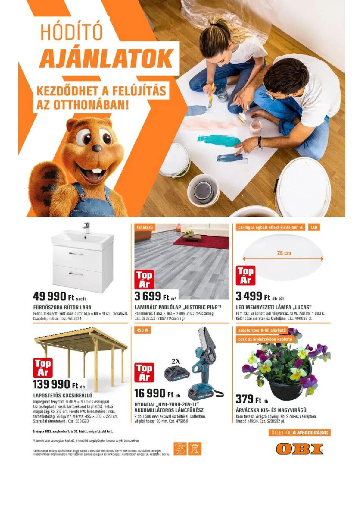 Katalógus OBI szeptember 1.-tól október 2.-ig 2025. - Oldal 