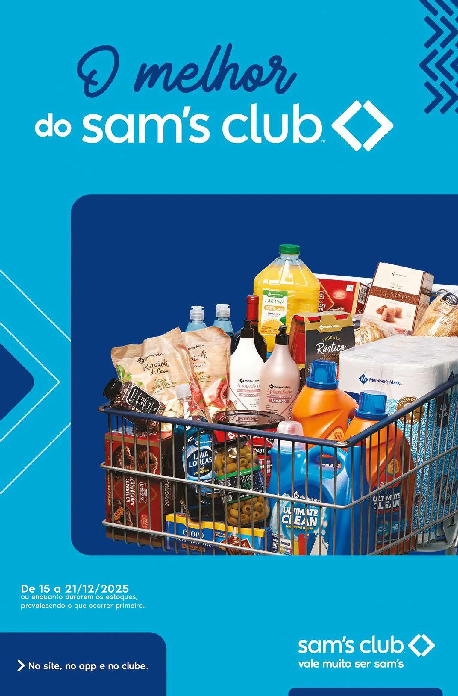 Encarte de Sam's Club 15 de dezembro até 21 de dezembro 2025 - Pagina 1