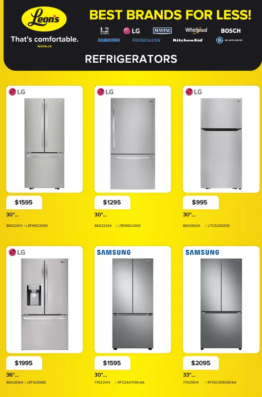  Leon's Sales from April 23 to April 29 2026 - flyer page 1