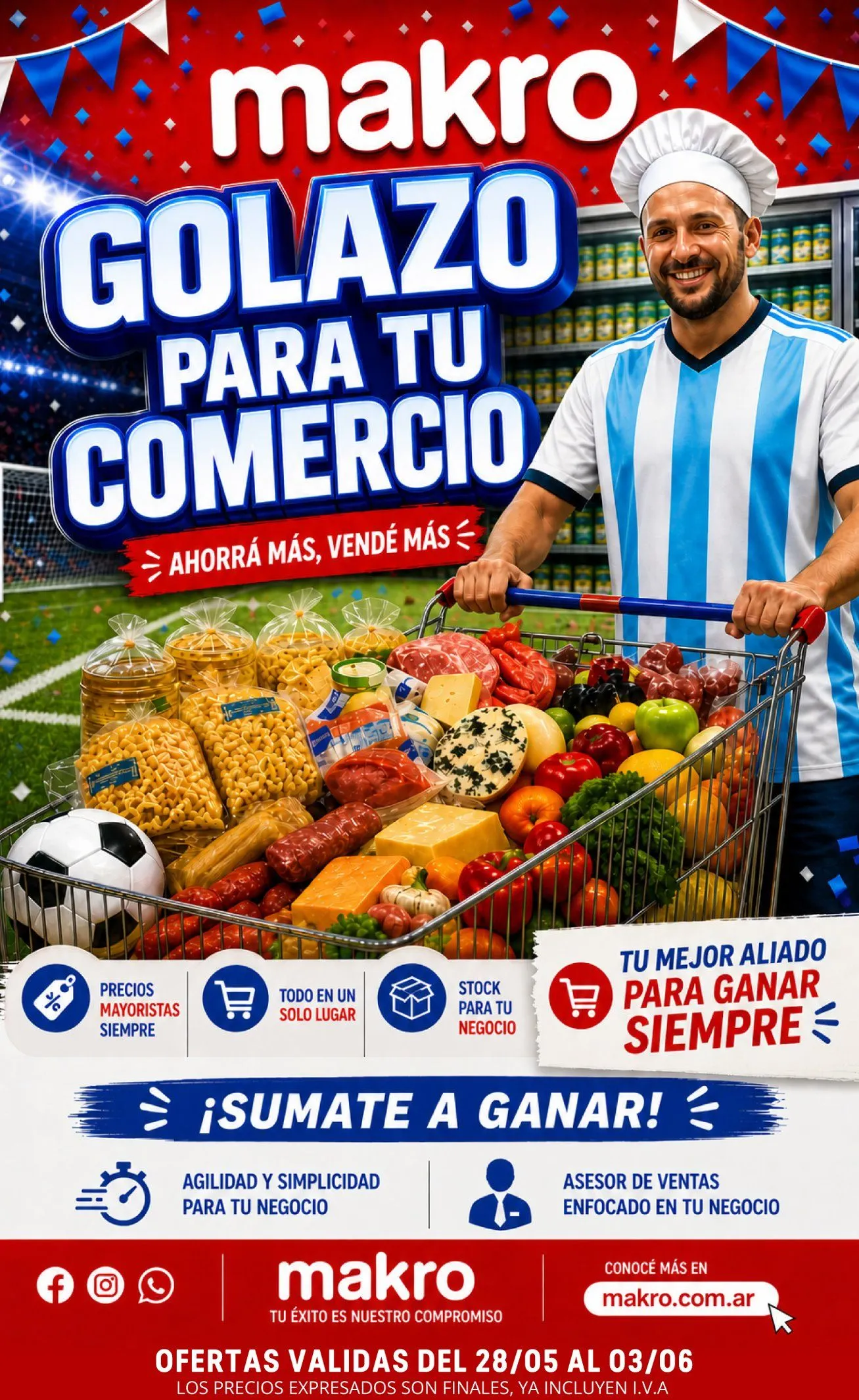Ofertas de Ofertas Makro 28 de mayo al 3 de junio 2026 - Página 1 del catálogo