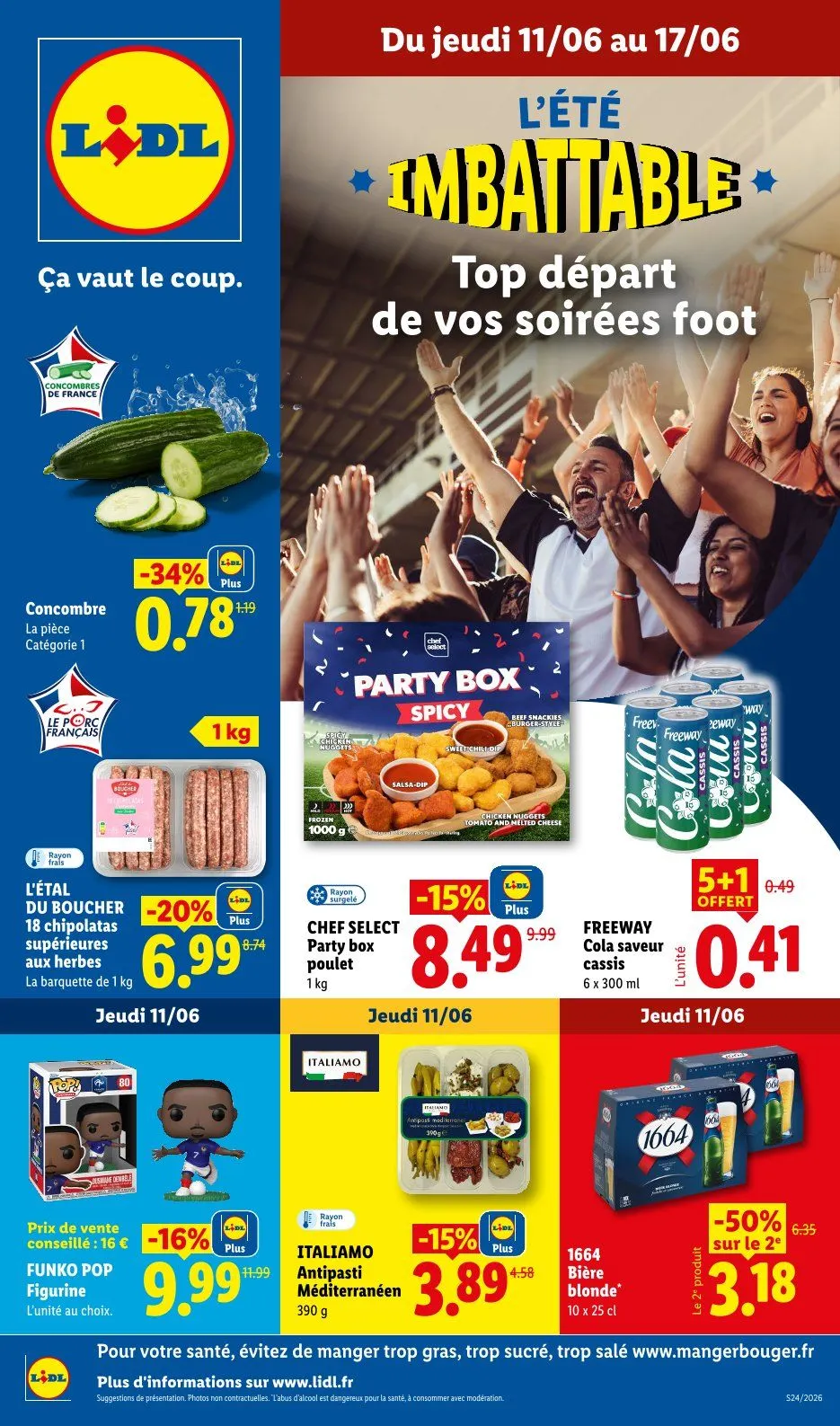 Catalogues Lidl  du 11 juin au 17 juin 2026 - Catalogue page 1