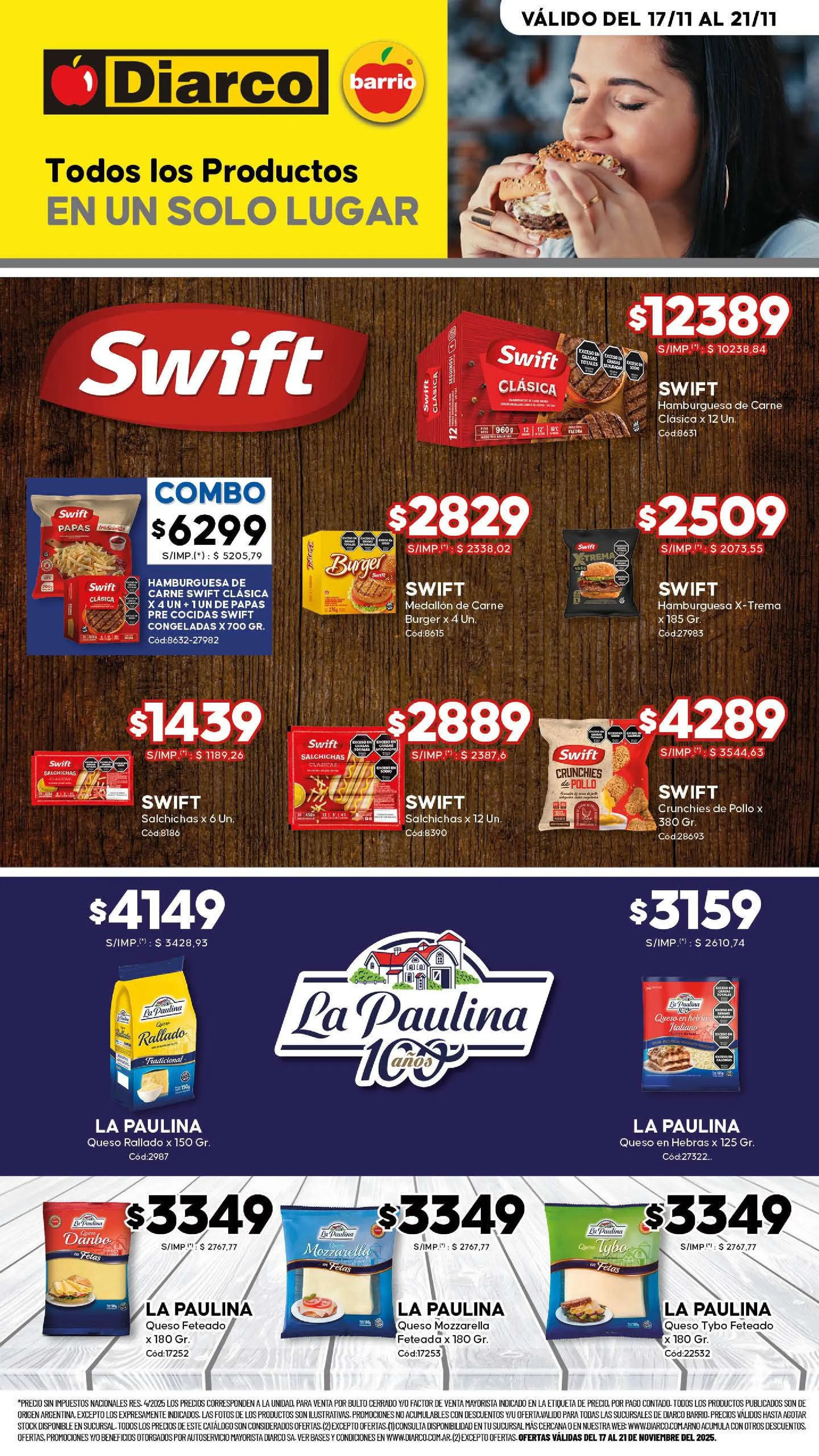 Ofertas de Diarco Ofertas 17 de noviembre al 21 de noviembre 2025 - Página  del catálogo