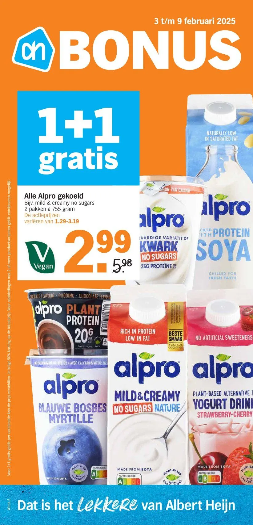 Albert Heijn Promoties van 3 februari tot 9 februari 2025 - folder pagina 