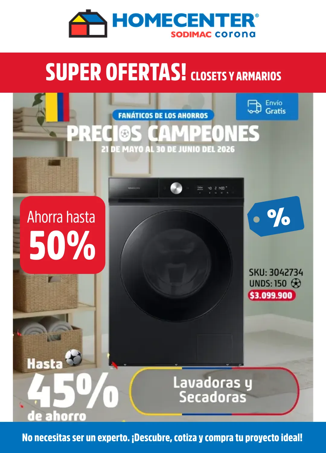 Catalogo de Homecenter Ofertas 25 de junio al 13 de julio 2026 - Pag 1