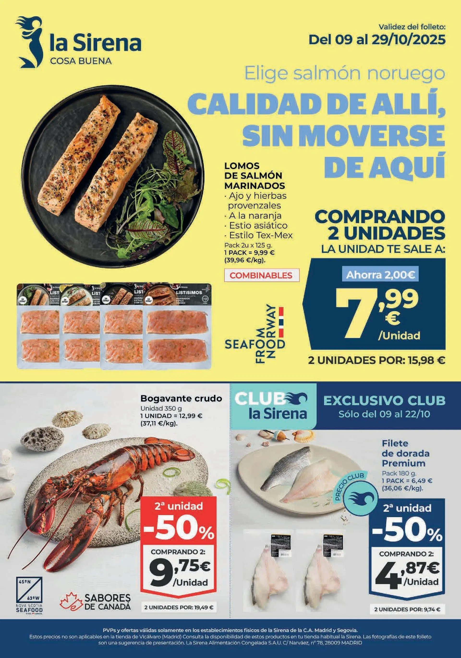 Catálogo de Catálogos de La Sirena 9 de octubre al 29 de octubre 2025 - Página 1