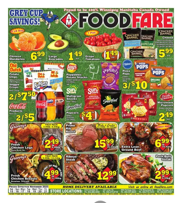 Food Fare Sles from November 15 to November 21 2025 - flyer page 1