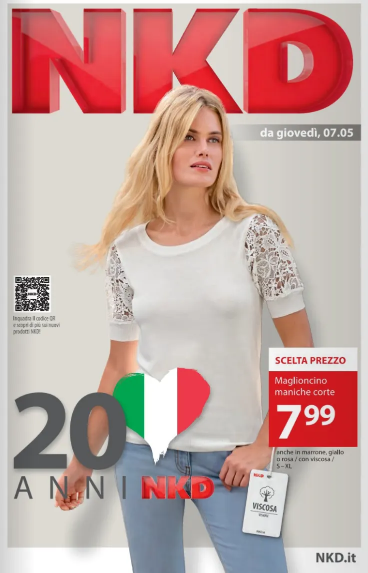  Volantini NKD da 28 aprile a 7 maggio di 2026 - Pagina del volantino 