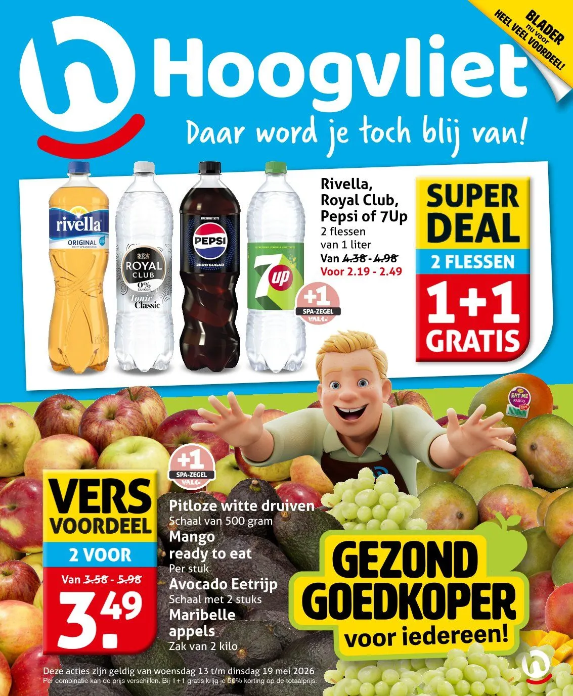 Hoogvliet folders van 13 mei tot 19 mei 2026 - Folder pagina 1