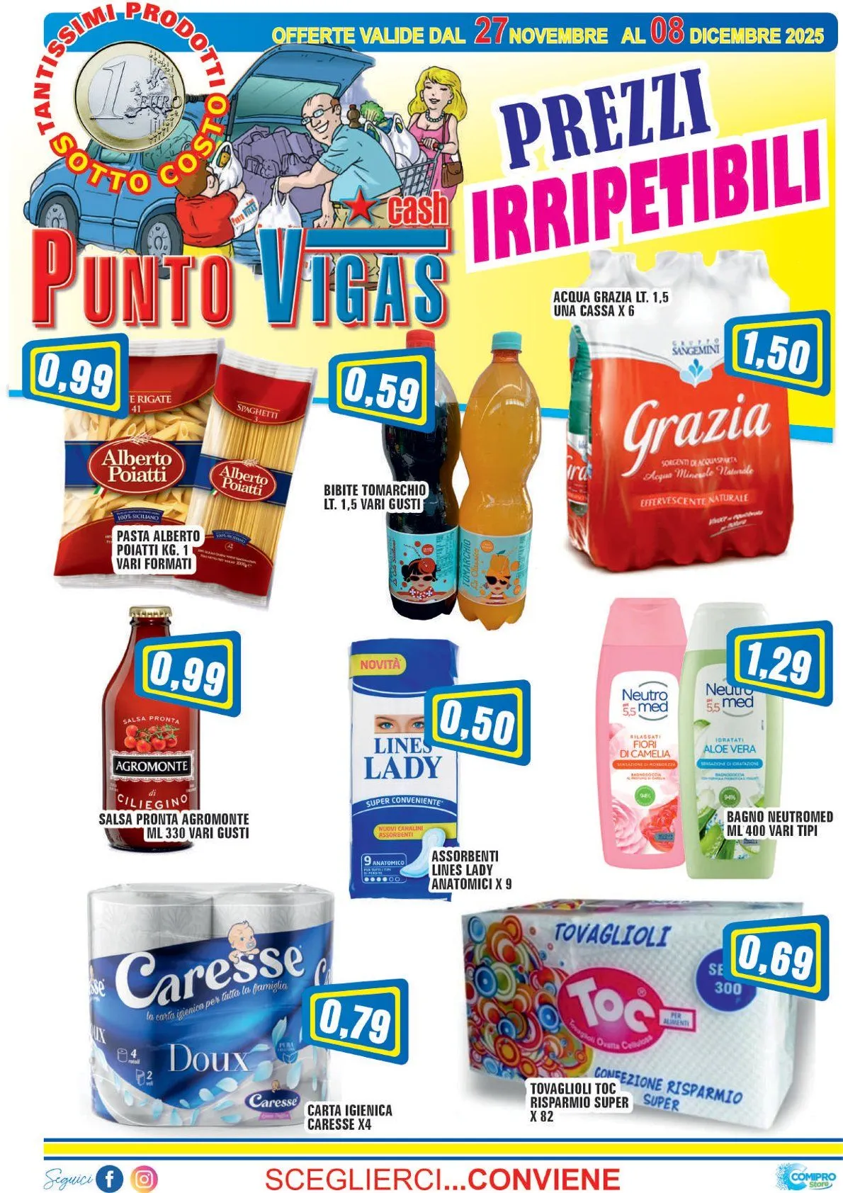 Punto Vigas Volantino da 27 novembre a 8 dicembre di 2025 - Pagina del volantino 1