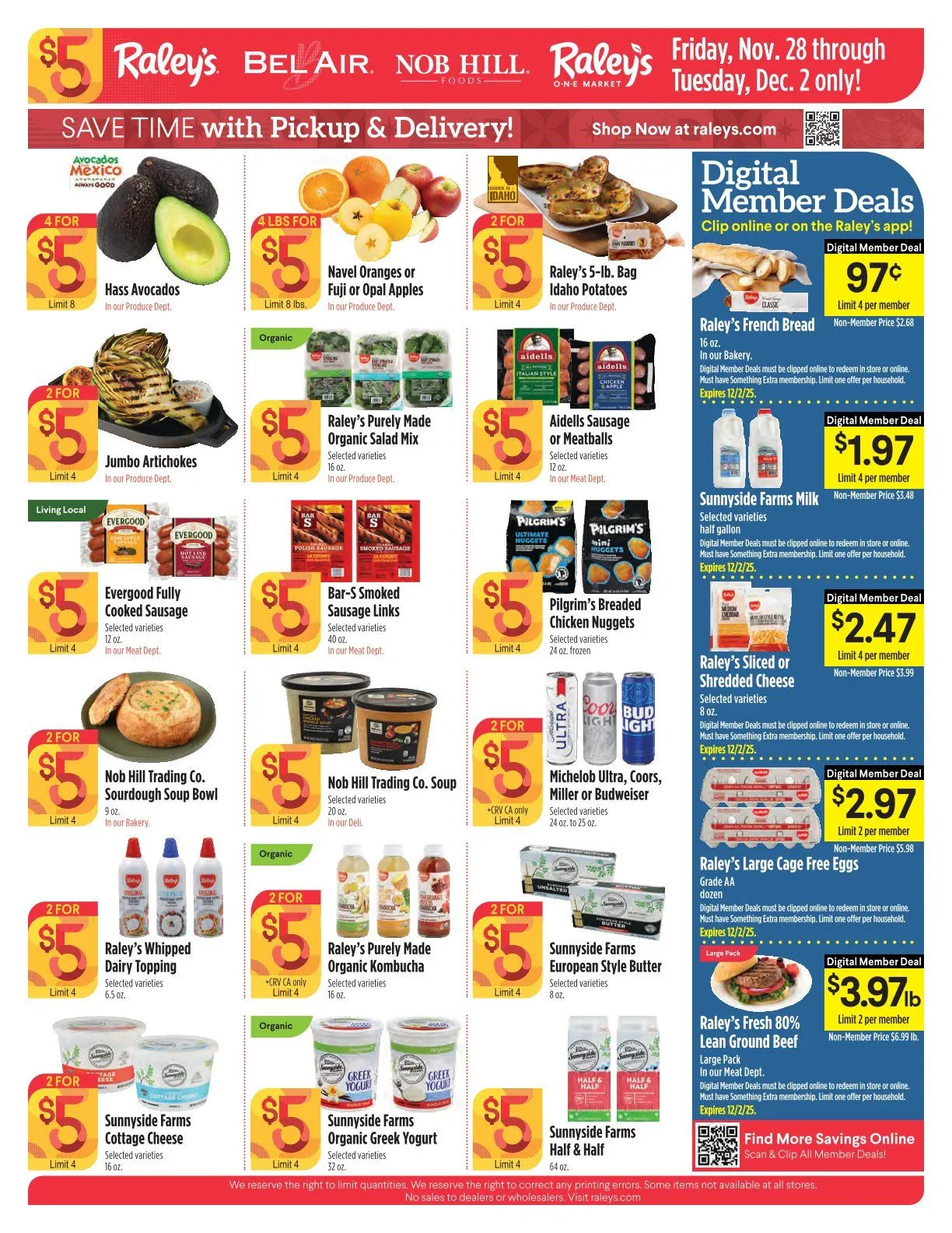 Weekly ad Nob Hill  Sales from November 28 to December 2 2025 - Page 