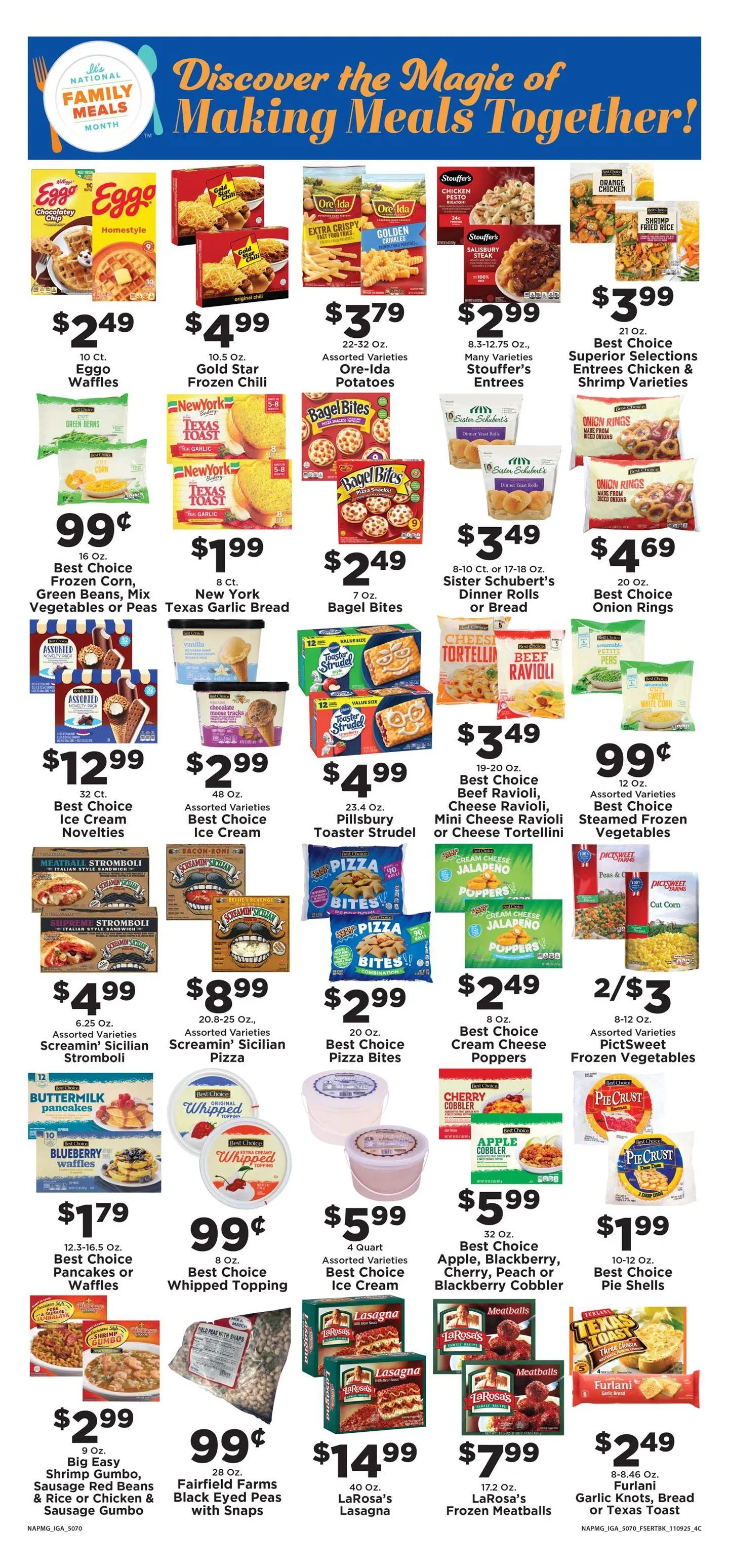 Weekly ad IGA Sales from November 10 to November 16 2025 - Page 1