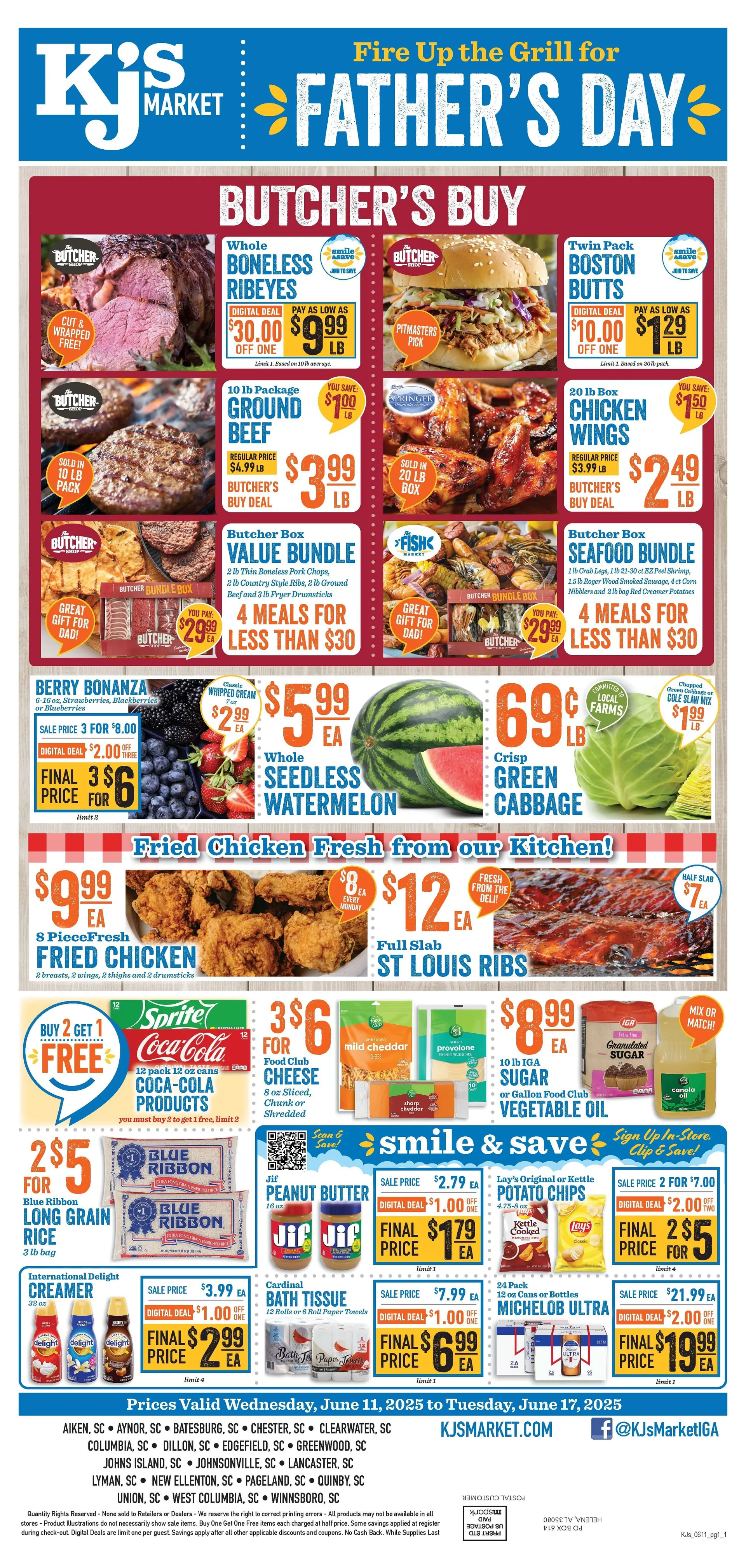 Weekly ad KJ´s Market Sales from June 11 to June 17 2025 - Page 