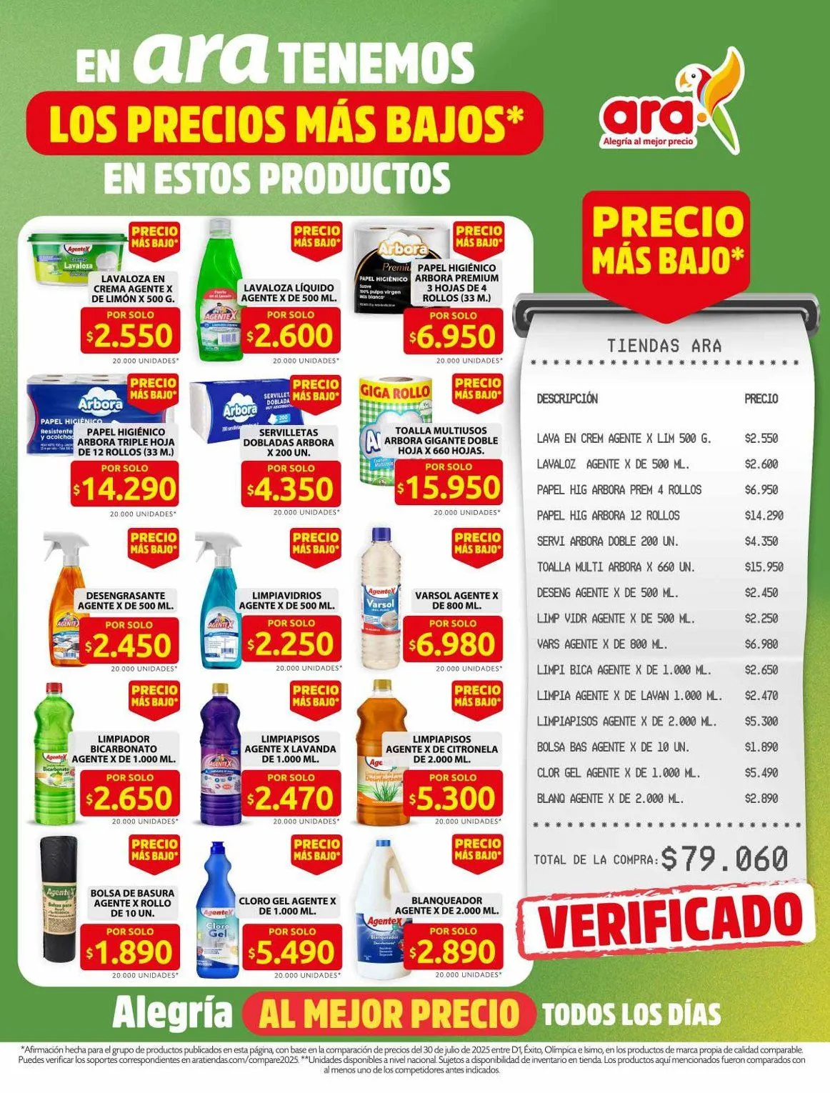 Catalogo de Ara Conoce las últimas ofertas 7 de agosto al 13 de agosto 2025 - Pag 1
