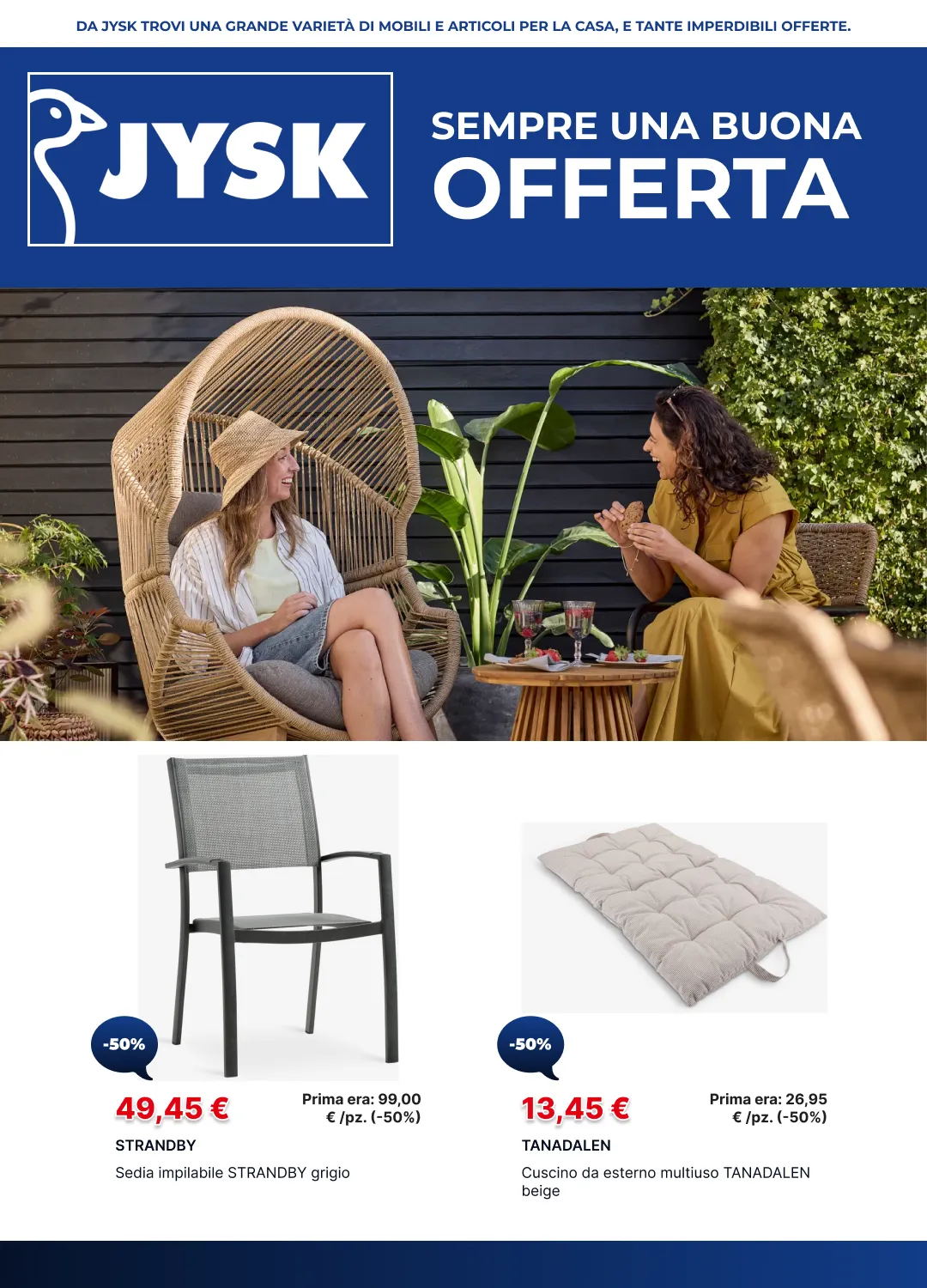 JYSK Volantino da 17 aprile a 30 aprile di 2026 - Pagina del volantino 1