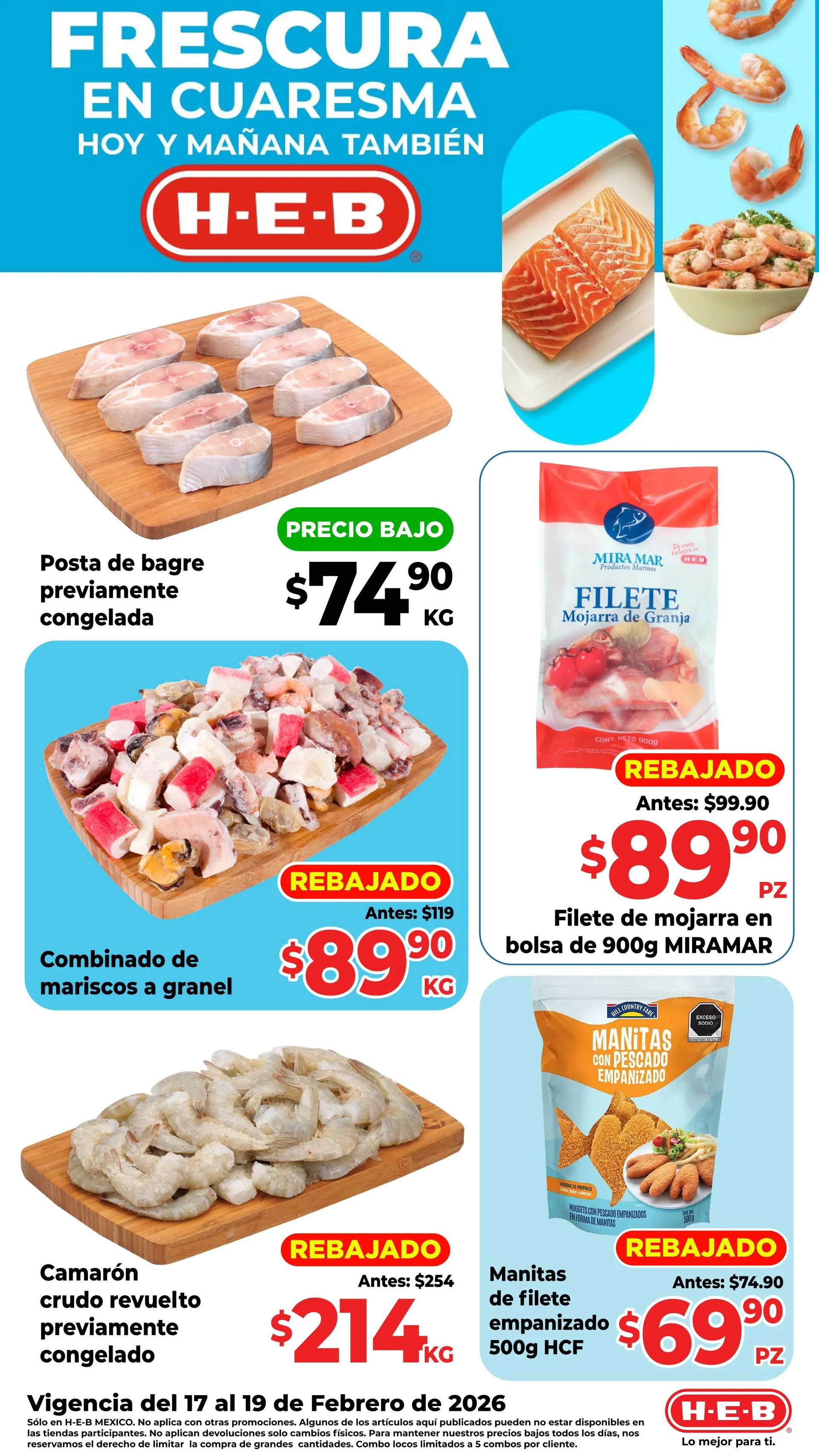 Catálogo de H-E-B catálogos y ofertas 17 de febrero al 19 de febrero 2026 - Pagina