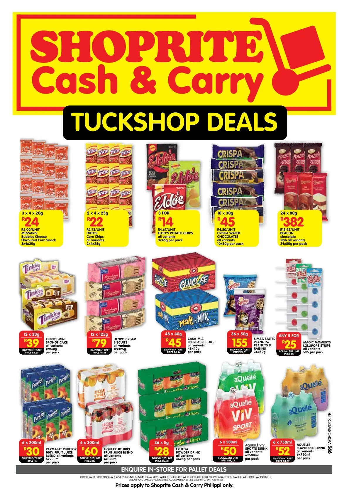 Shoprite Sales from 20 April to 3 May 2026 - Catalogue Page 1
