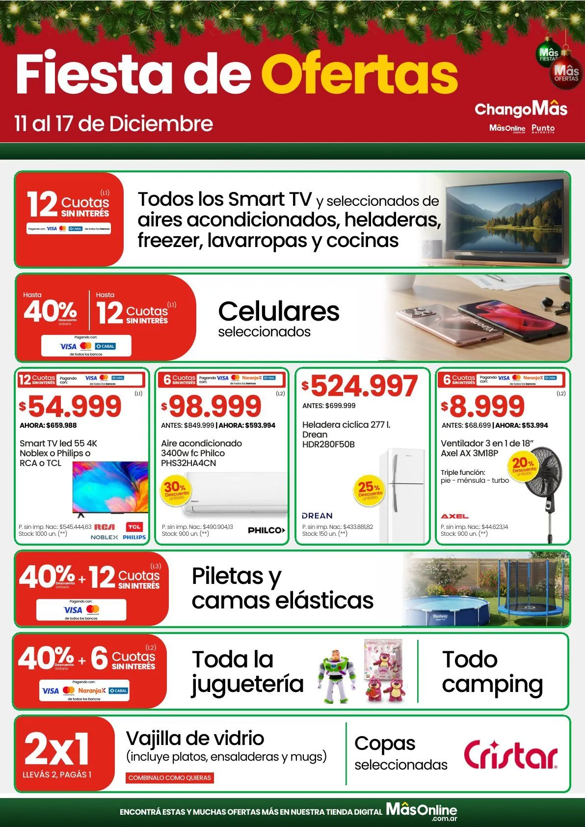 Ofertas de Changomas Ofertas 11 de diciembre al 17 de diciembre 2025 - Página 1 del catálogo