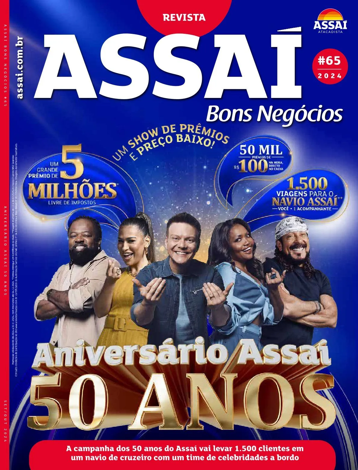 Encarte de Assaí Atacadista 1 de janeiro até 31 de janeiro 2025 - Pagina 1