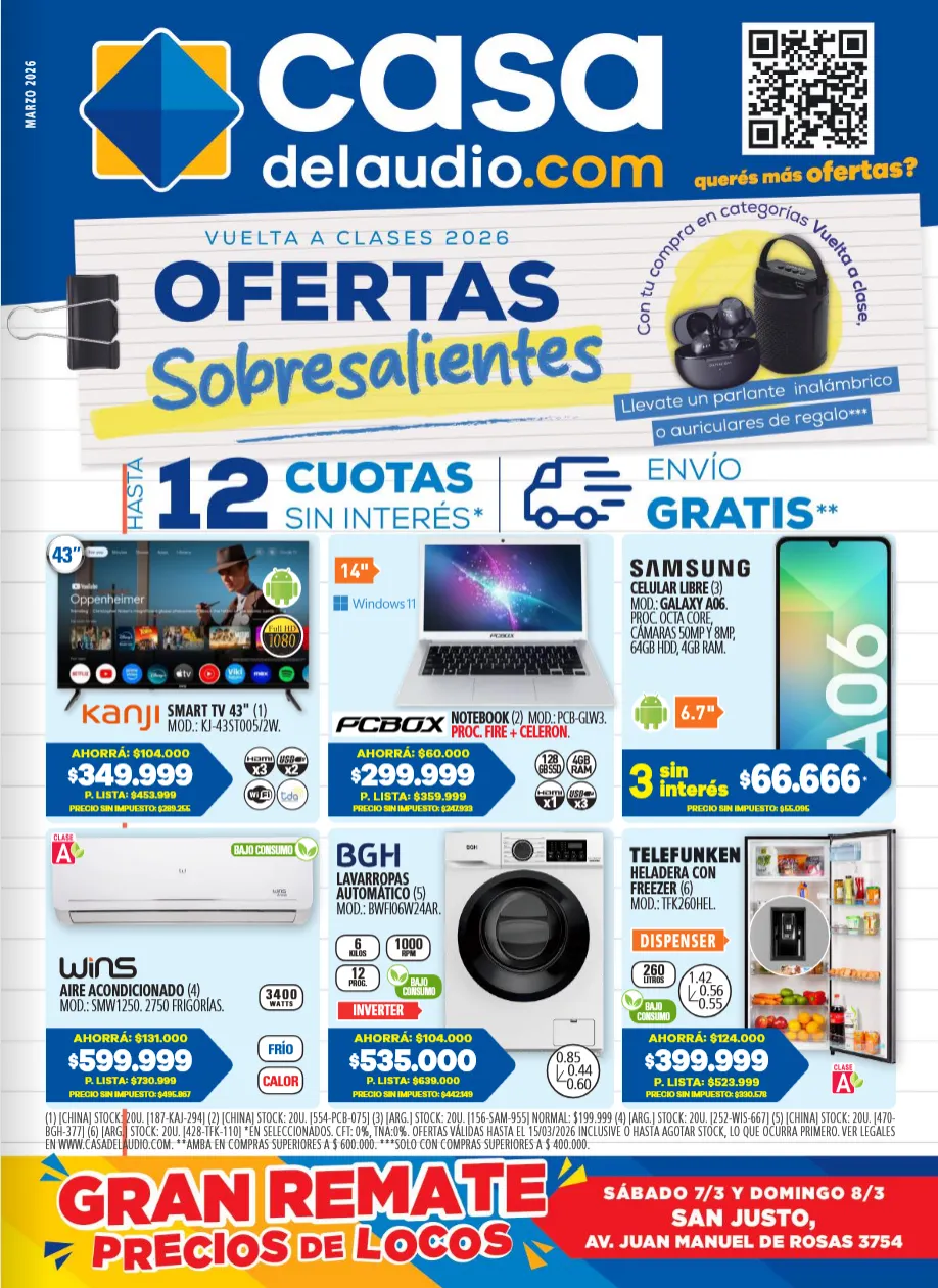 Ofertas de Casa del Audio 27 de marzo al 31 de marzo 2026 - Página 1 del catálogo