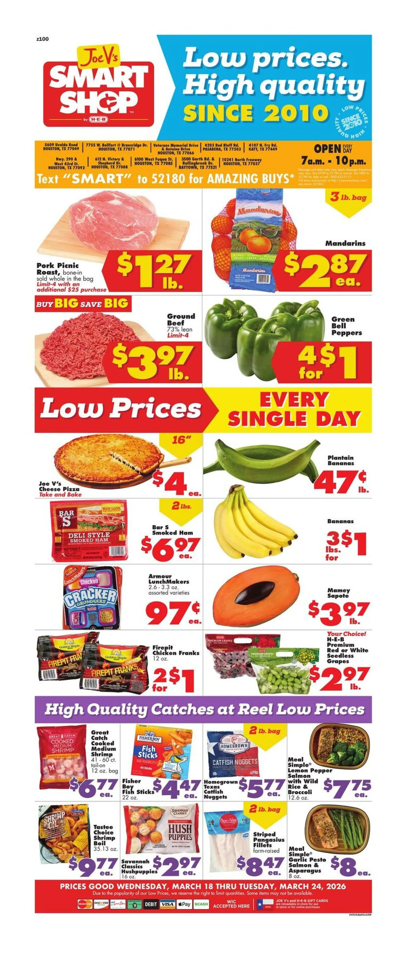 Weekly ad Joe V's Smart Shop weekly ads from March 18 to March 24 2026 - Page 