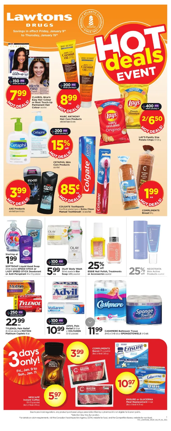  Lawtons Drugs Sales from January 9 to January 15 2026 - flyer page 