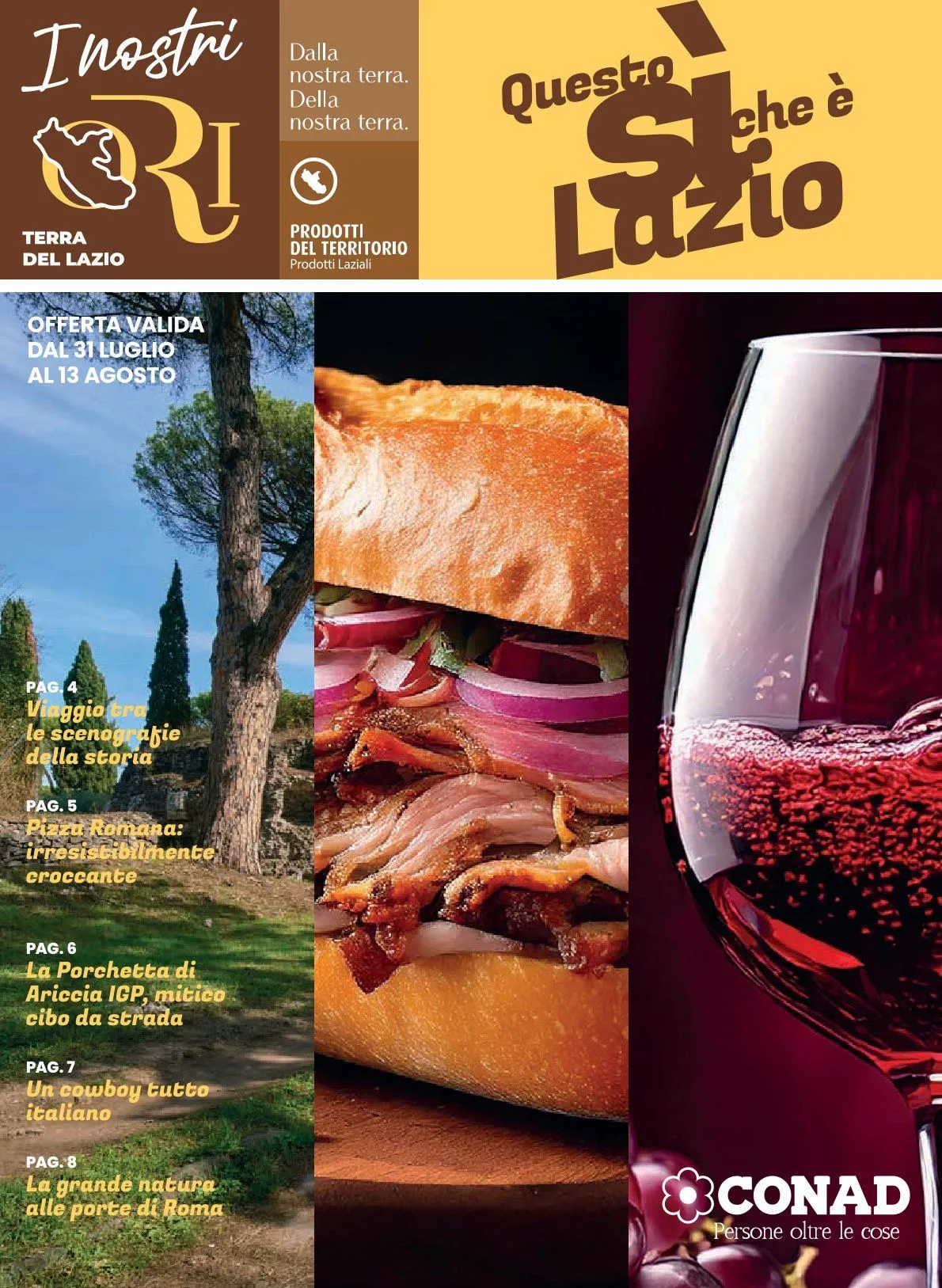 Conad Volantino da 31 luglio a 13 agosto di 2025 - Pagina del volantino 