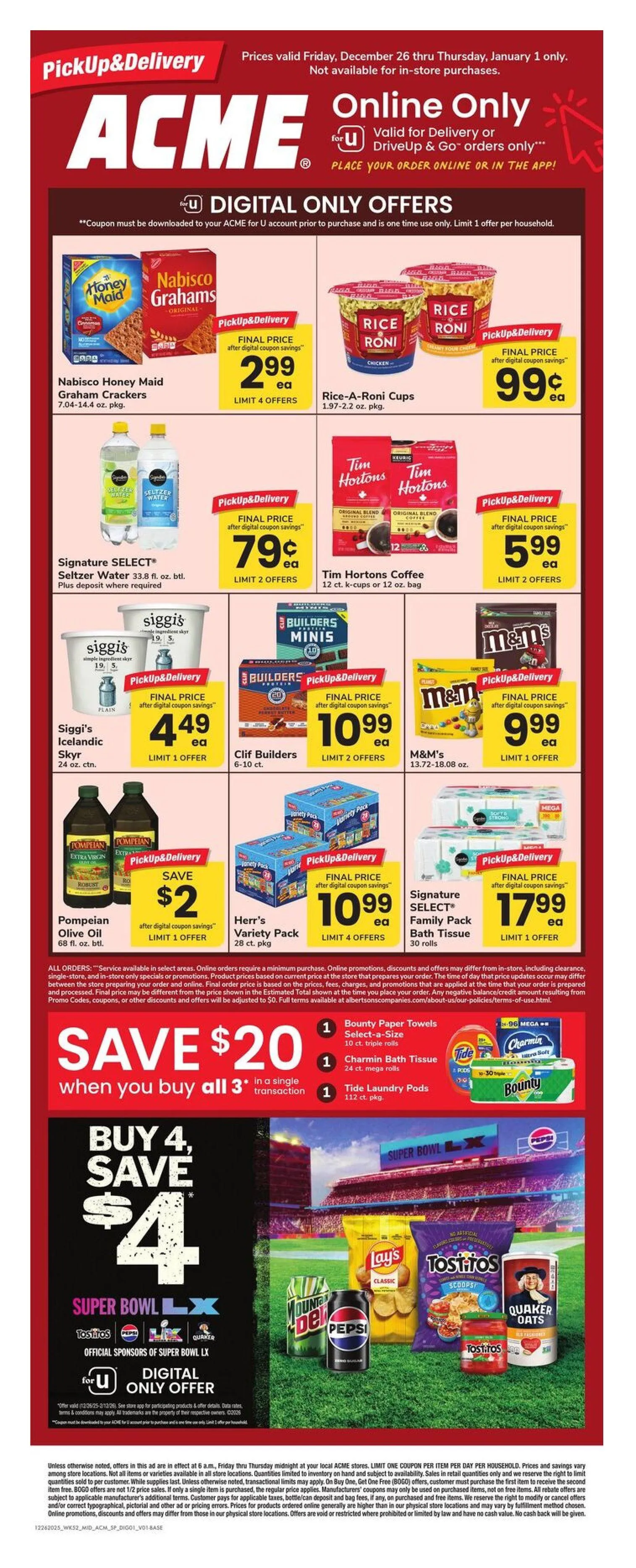 Weekly ad ACME Sales from December 26 to January 1 2026 - Page 1