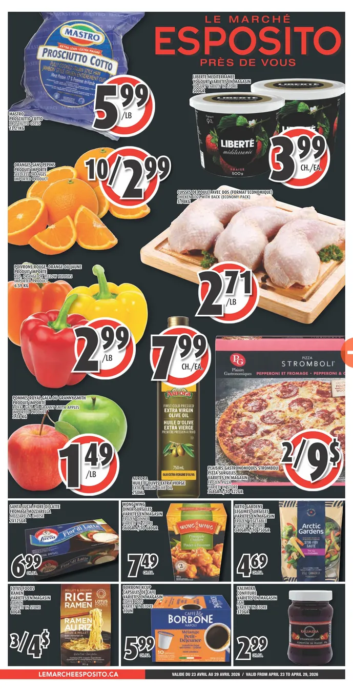 Esposito Sales from April 23 to April 29 2026 - flyer page 1