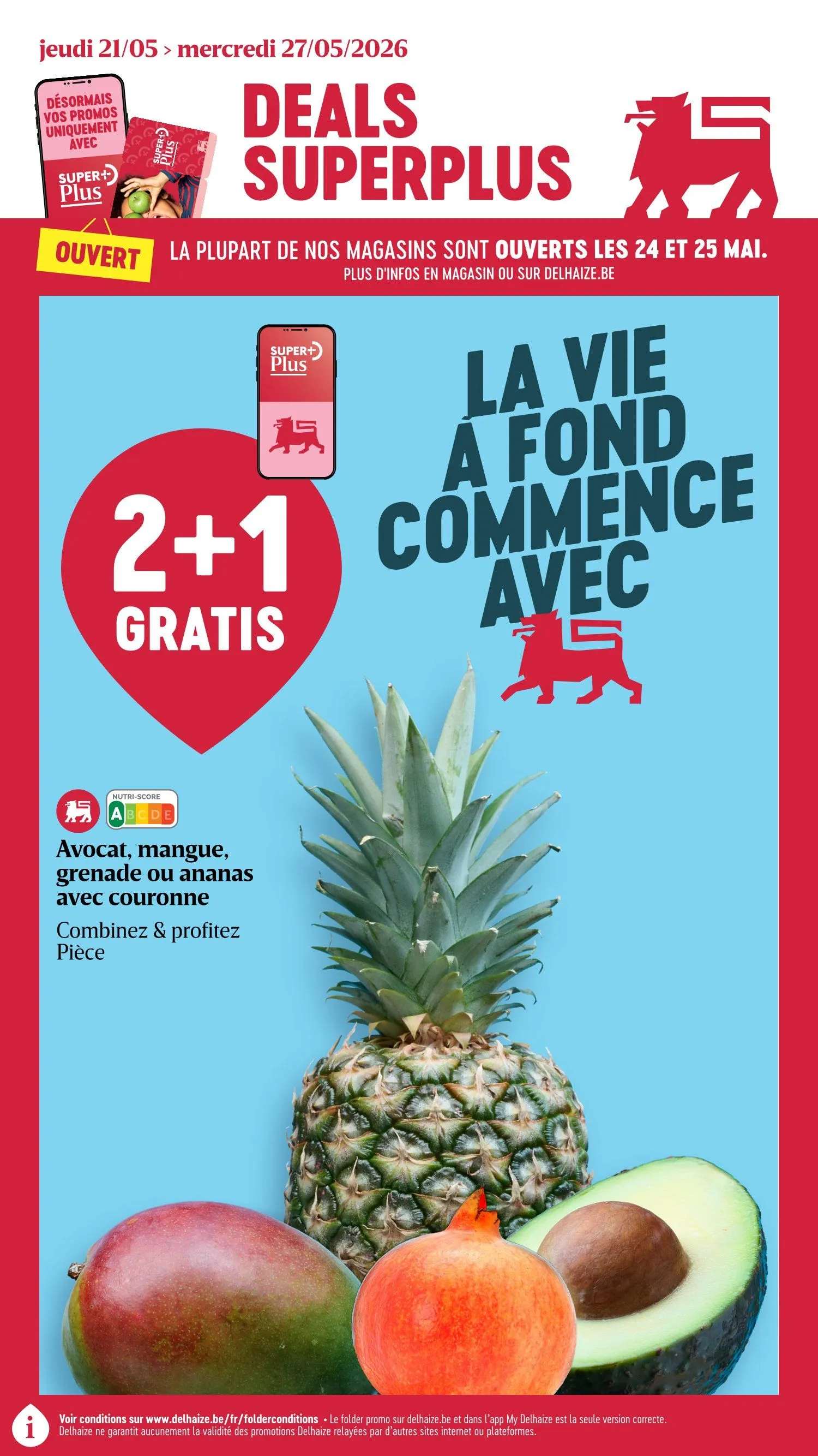 Delhaize folders van 21 mei tot 27 mei 2026 - folder pagina 1