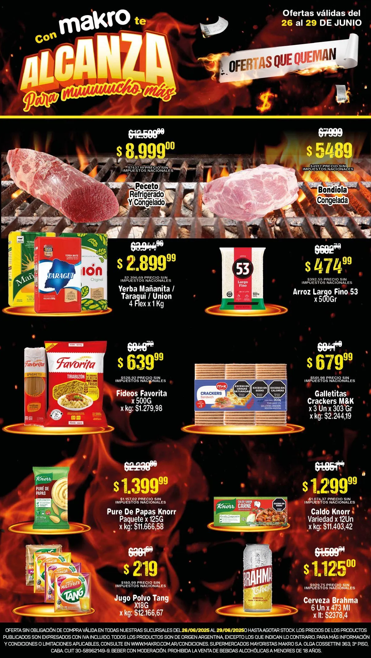 Ofertas de Ofertas Makro 26 de junio al 29 de junio 2025 - Página 1 del catálogo