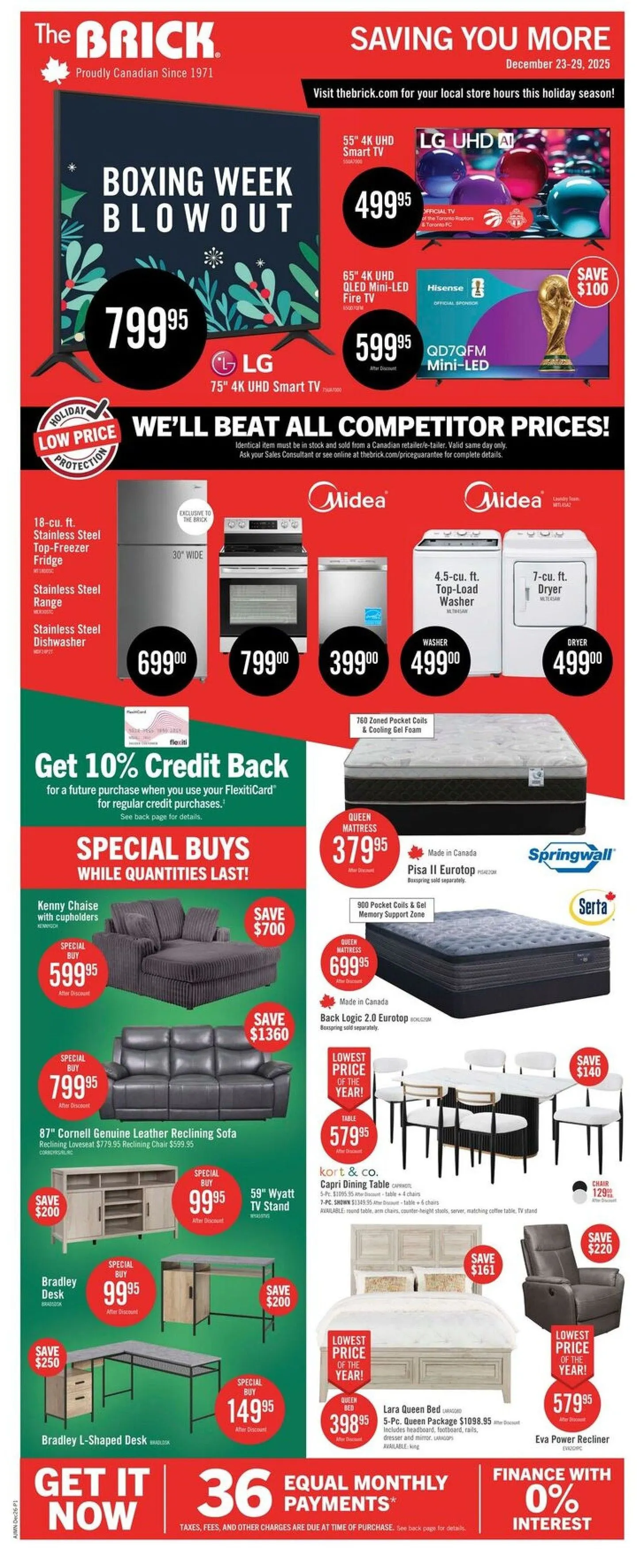 The Brick Sales from December 23 to January 29 2026 - flyer page 1
