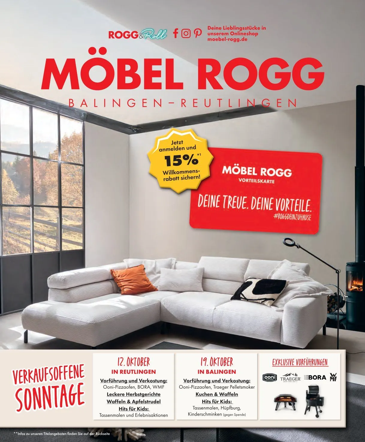 Rabatte von 1. Oktober bis 5. November 2025 - Prospekt seite 1