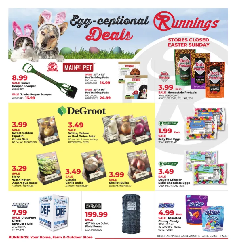 Weekly ad Runnings Sales from March 26 to April 5 2026 - Page 
