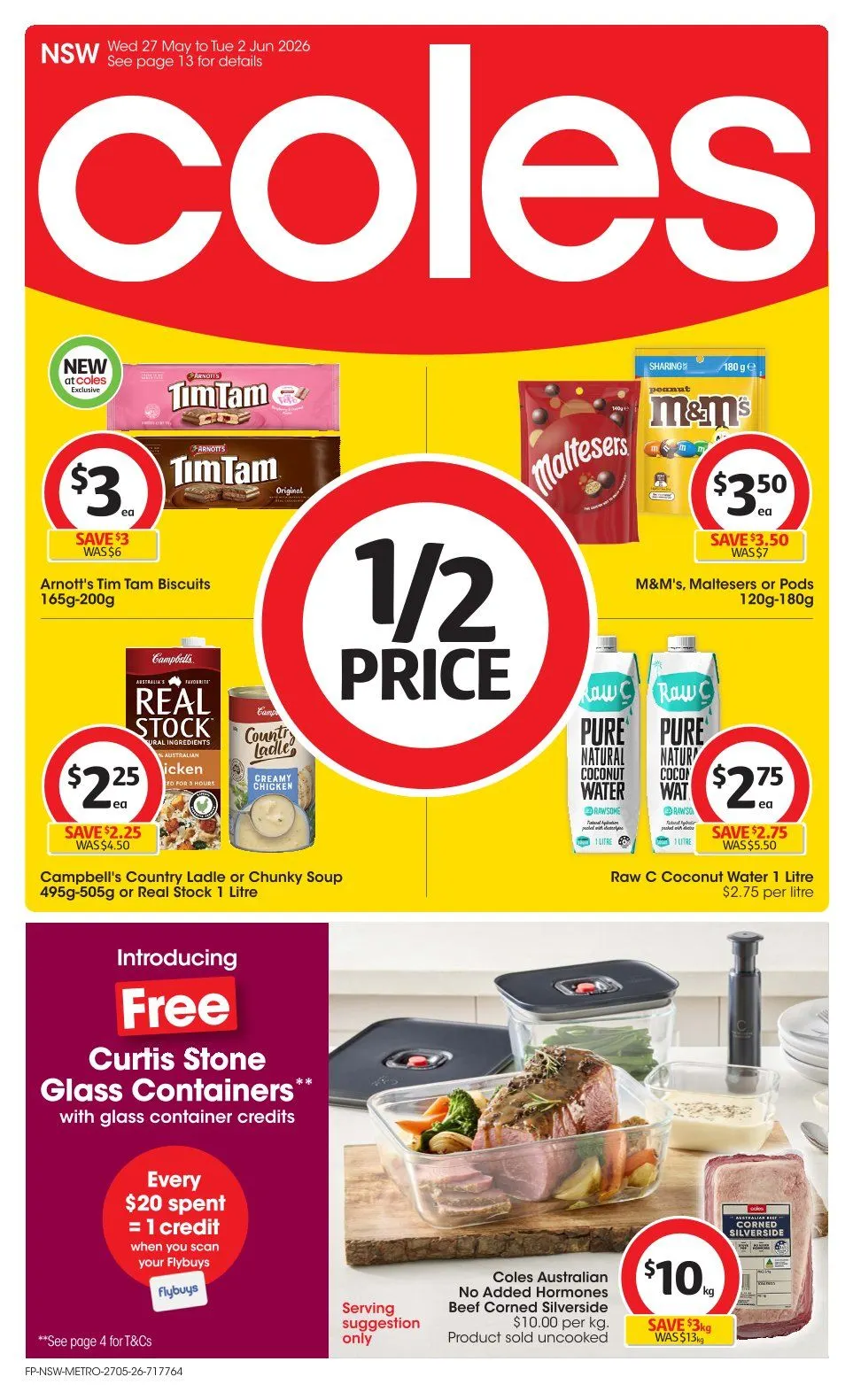 Coles  - Catalogue valid from 27 May to 2 June 2026 - page 1