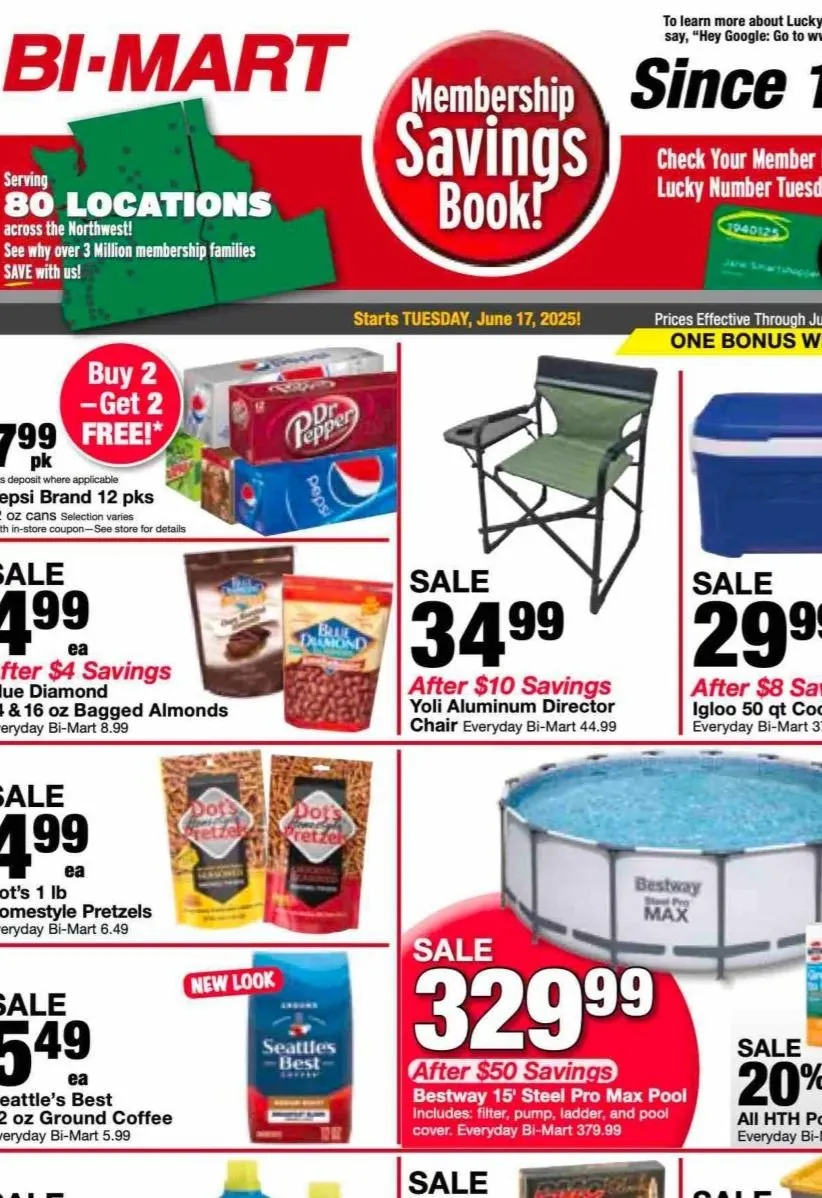 Weekly ad Bi - Mart Deals from June 17 to July 7 2025 - Page 