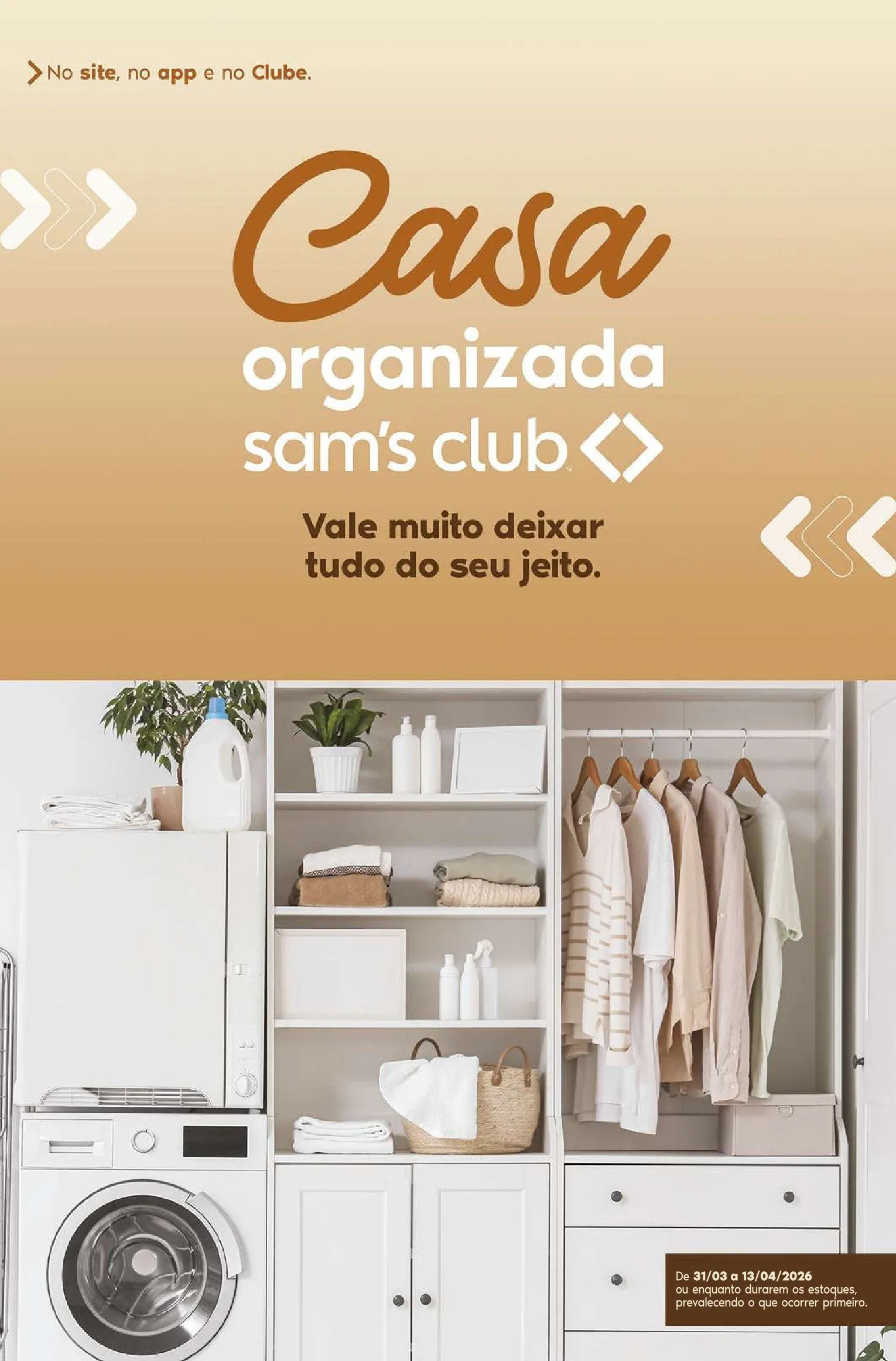 Encarte de Sam's Club 31 de março até 13 de abril 2026 - Pagina 1