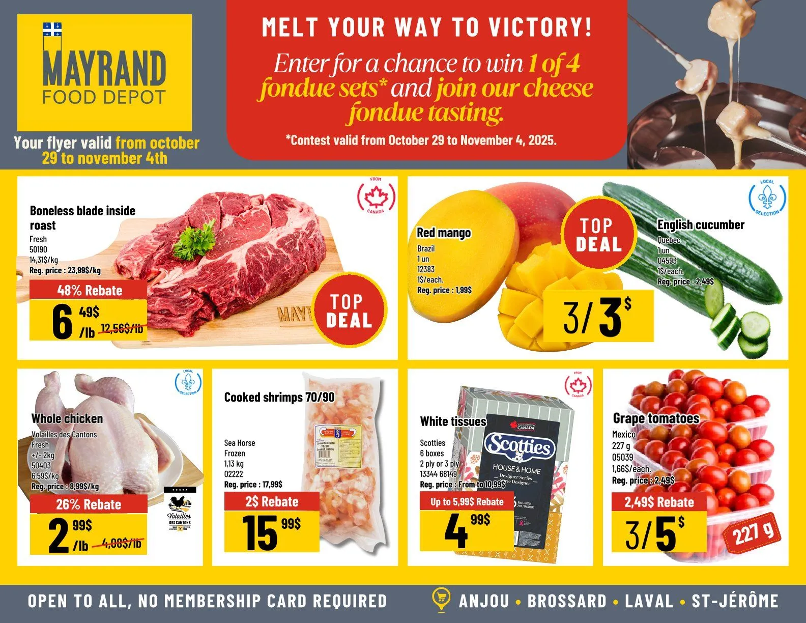 Mayrand Sales from October 29 to November 4 2025 - flyer page 1