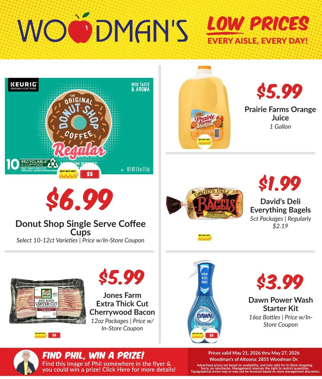 Weekly promotion Woodman's Market weekly ads spanning from May 20 to May 27 2026 - Page 1 for Catalogue 365