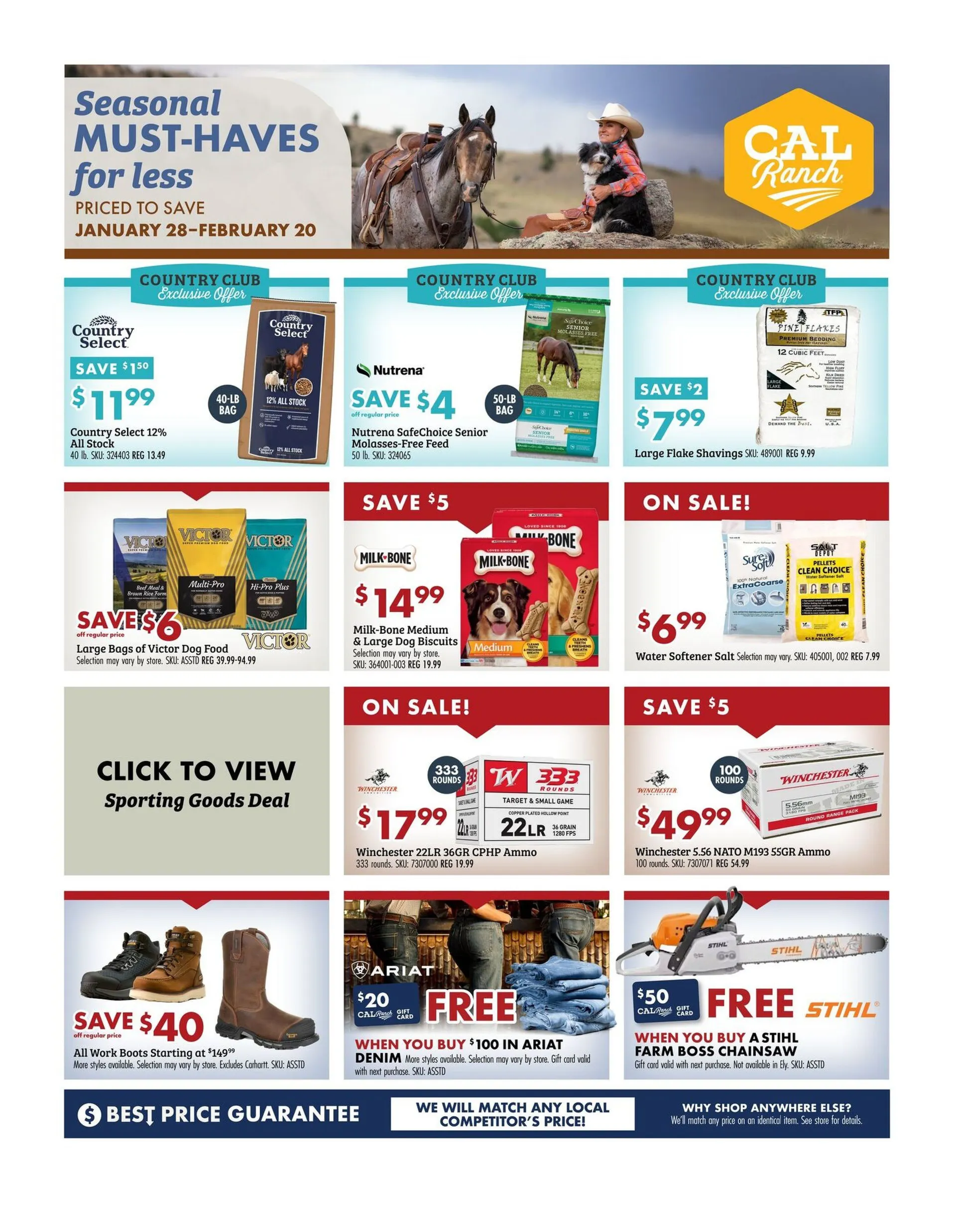 Weekly ad C-A-L Ranch Stores Sales from January 28 to February 20 2026 - Page 