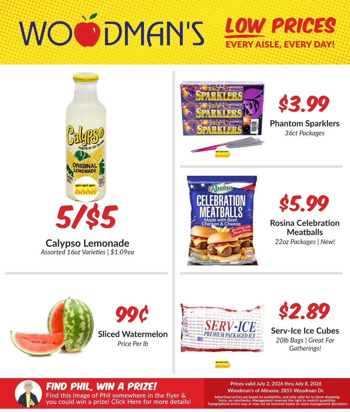 Weekly ad Woodman's Market Sales from July 2 to July 8 2026 - Page 