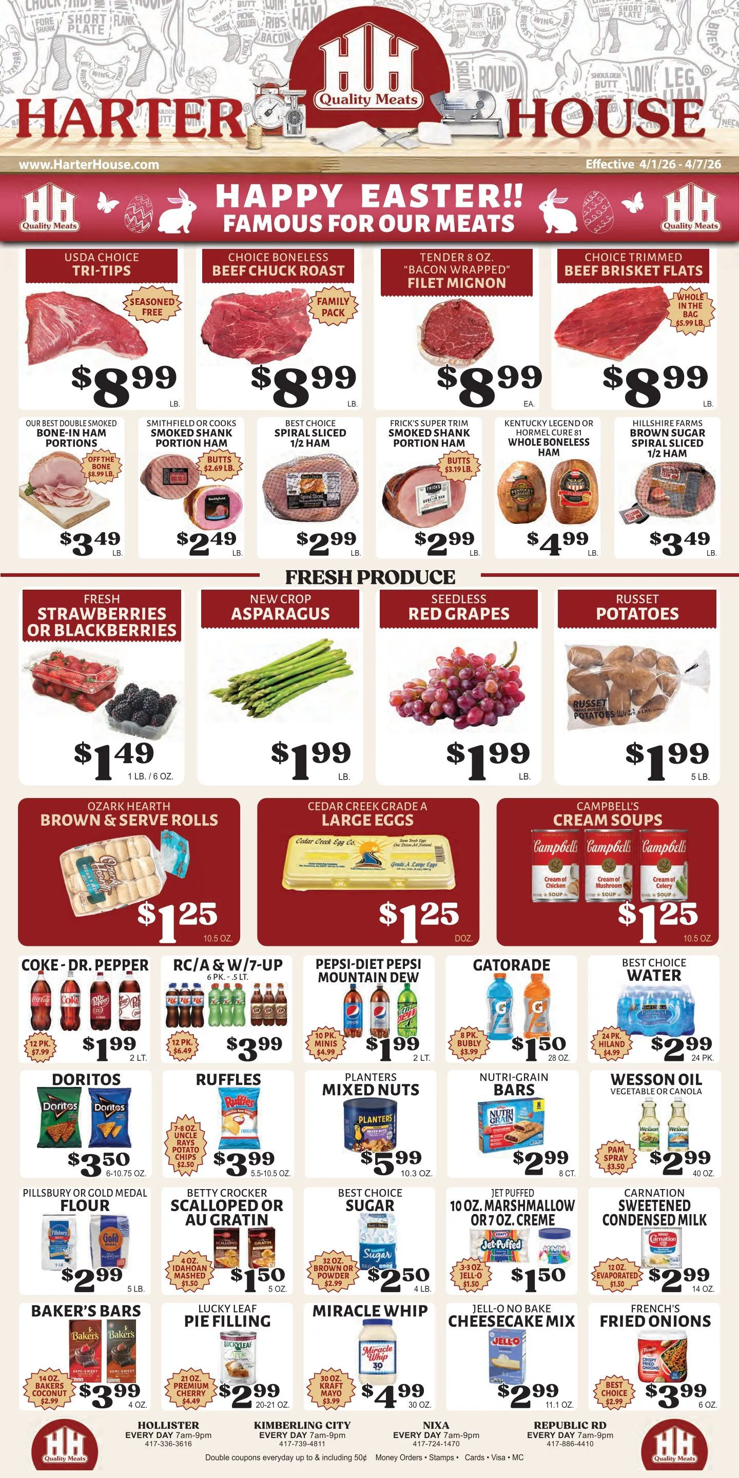Weekly ad Harter House Sales from April 1 to April 7 2026 - Page 