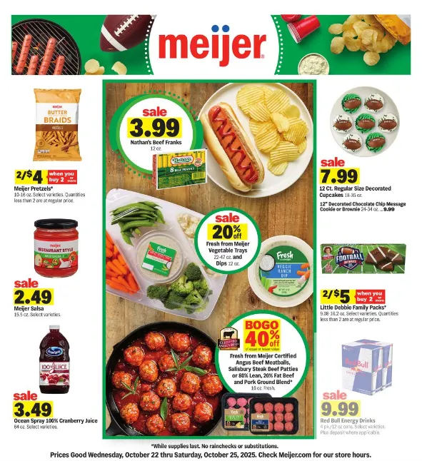 Weekly ad Meijer Sales from October 22 to October 25 2025 - Page 