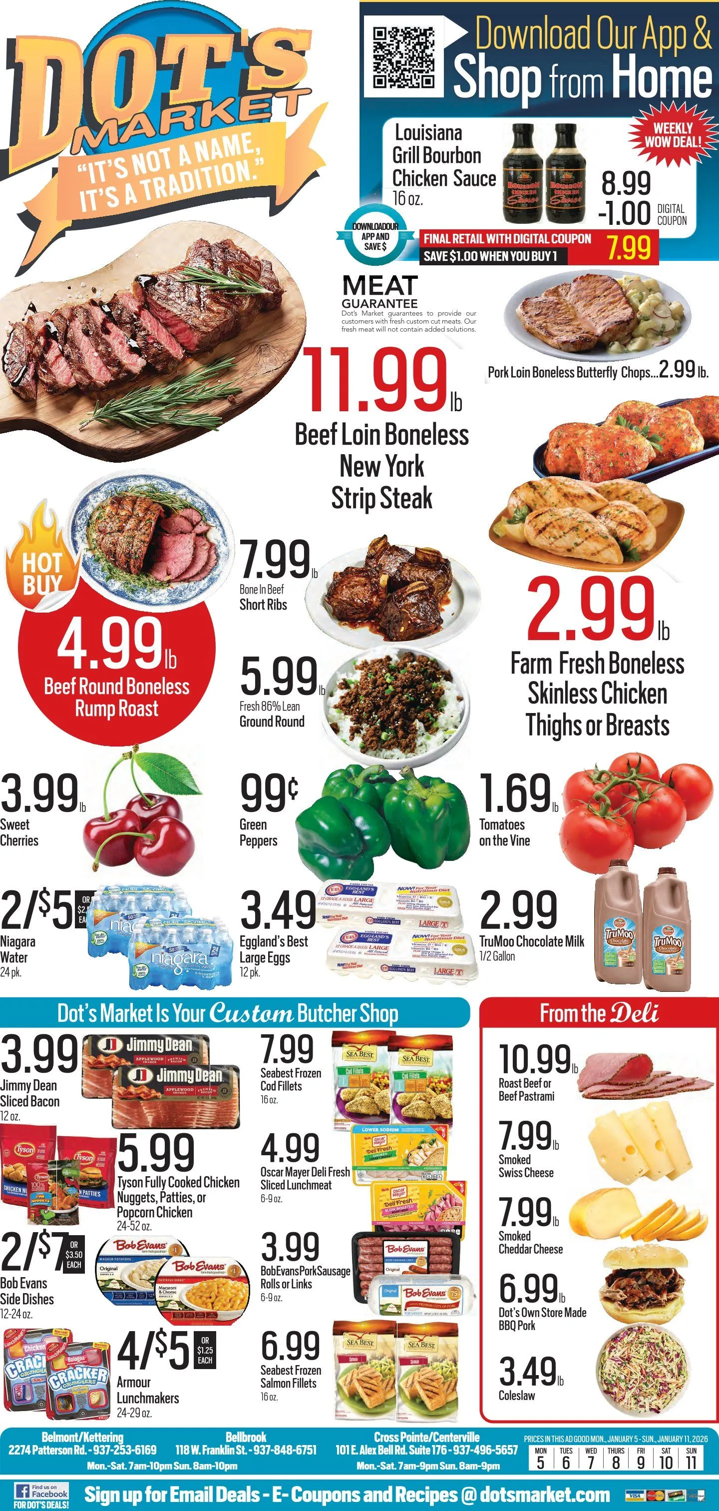 Weekly ad Dot's Market Sales from January 5 to January 11 2026 - Page