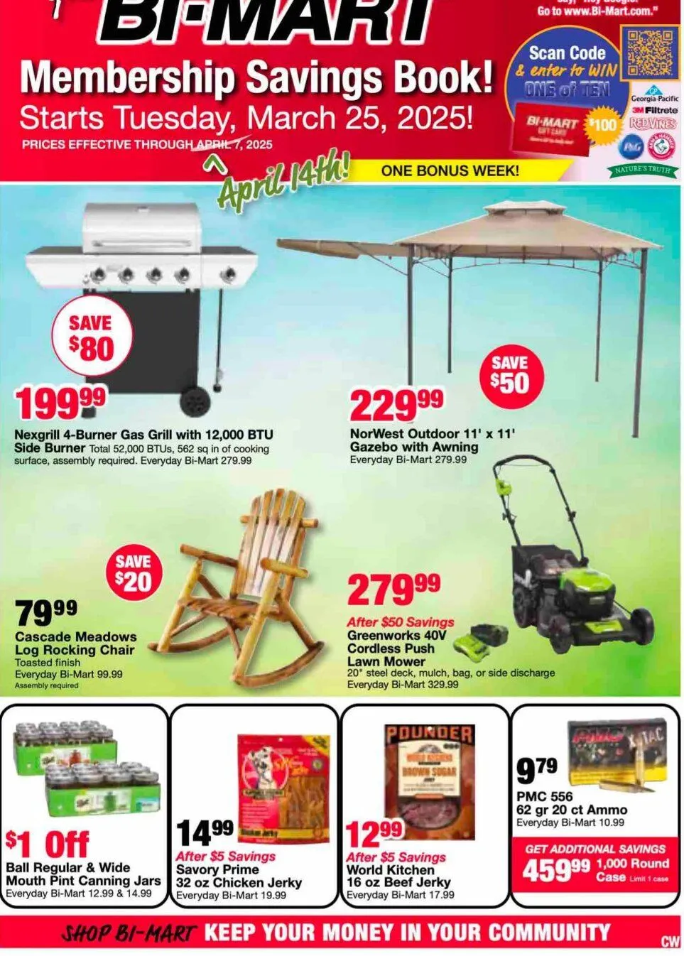 Weekly ad Bi-Mart weekly ads from March 25 to April 15 2025 - Page 1