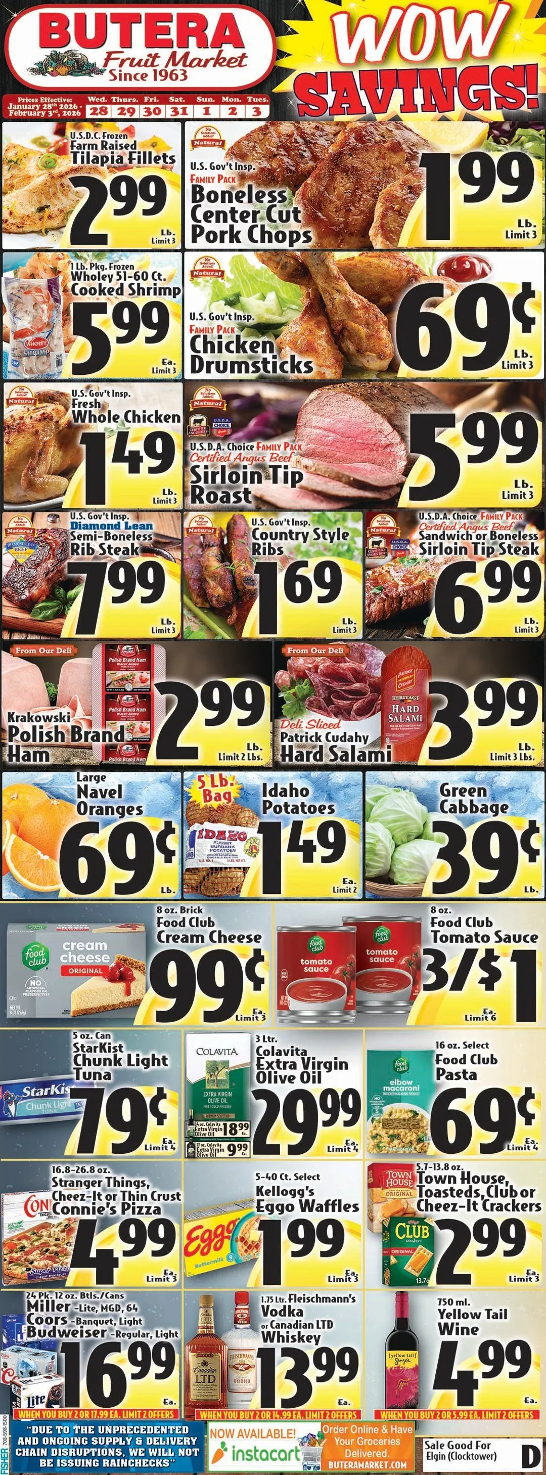 Weekly promotion Butera Sales spanning from January 28 to February 3 2026 - Page for Catalogue 365