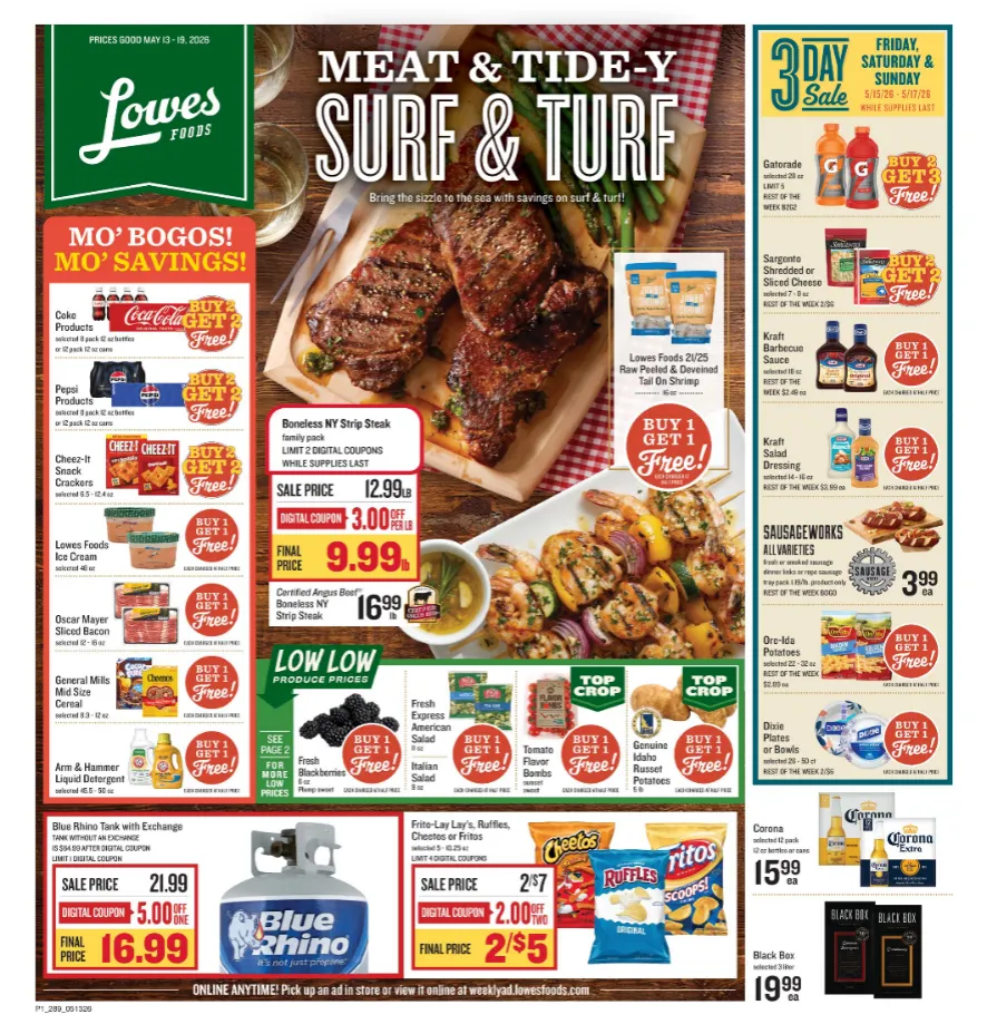 Weekly ad Lowes Foods Sales from May 14 to May 20 2026 - Page 1