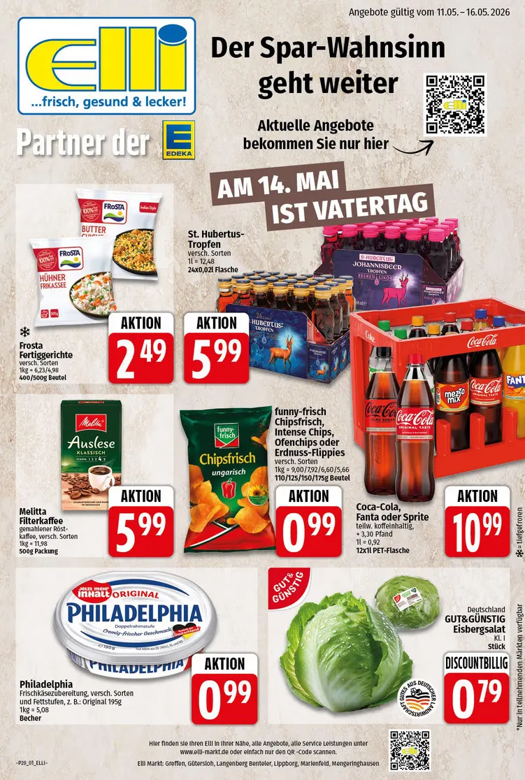 Elli Markt Angebote von 11. Mai bis 16. Mai 2026 - Prospekt seite 1
