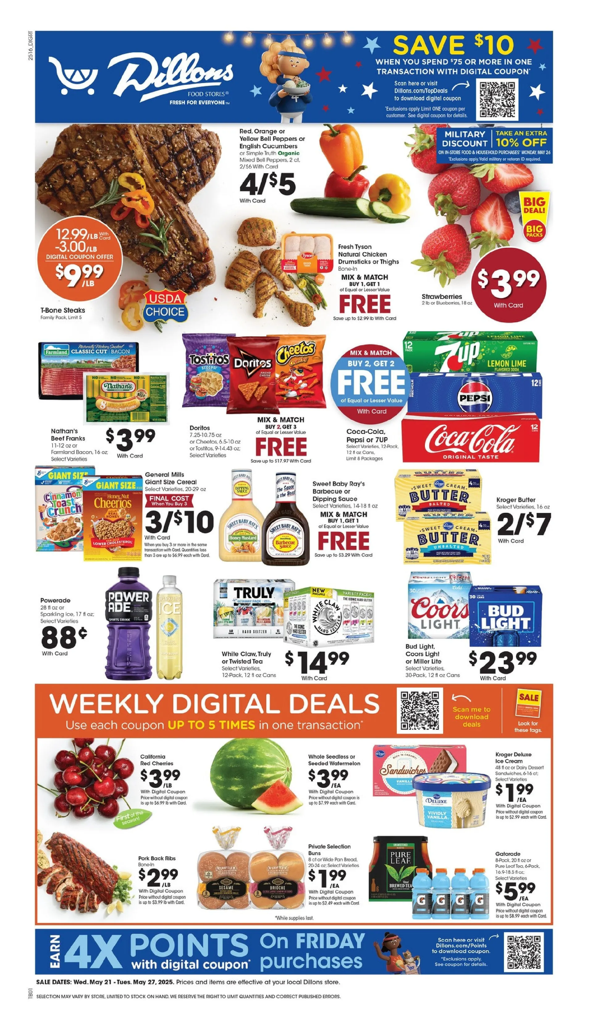 Weekly ad Dillons Deals from May 21 to May 27 2025 - Page 1