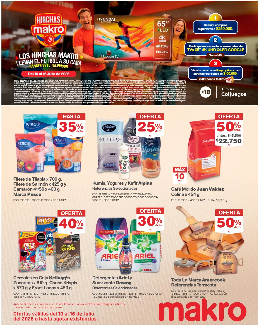 Catalogo de Makro Ofertas 10 de julio al 16 de julio 2026 - Pag 